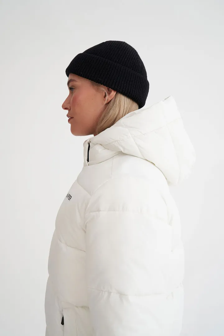 WMNS STREET PUFFER JACKET WHITE
