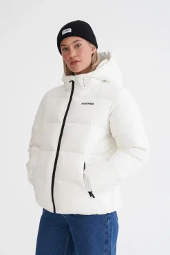 WMNS STREET PUFFER JACKET WHITE