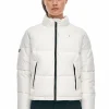WMNS TRACK PUFFER JKT WHITE