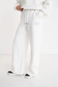 WMNS WIDE TRACKPANT/SHMANCY CHALK
